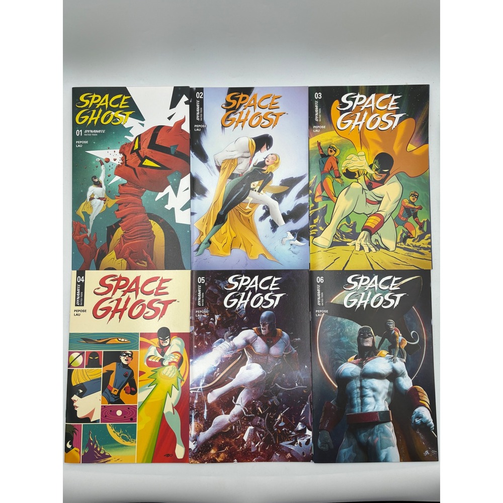 Space Ghost Dynamite Comics Issues 1 2 3 4 5 6 Complete Set Pepose Lau 2024